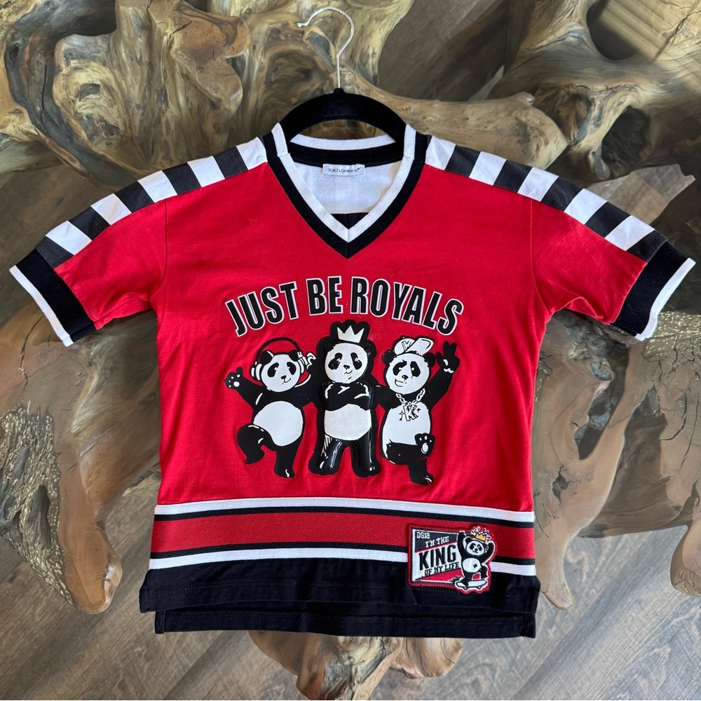Dolce & Gabbana - Just Be Royals Kids Shirt